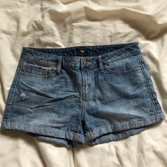 size 8 denim shorts